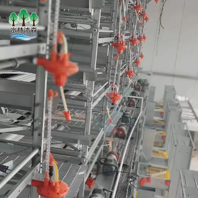 Octuple-deck Layer Rearing Cage